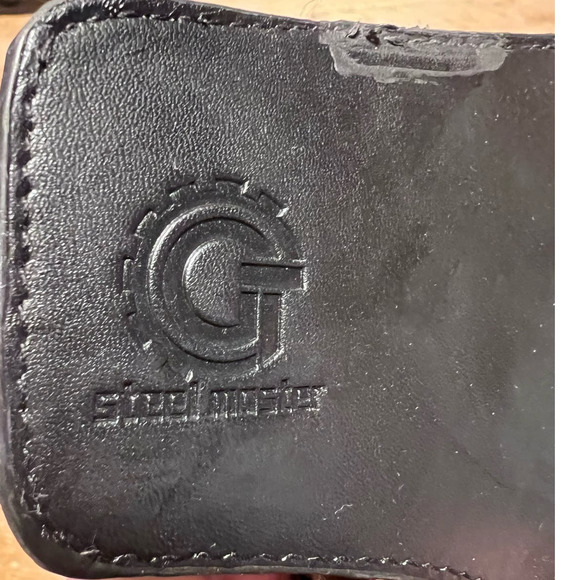 Black and Gold Studded Crossbody Bag - Picture 3 of 15